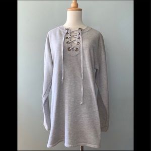 🪡 MENDOCINO Laced Sweater Dress🪡